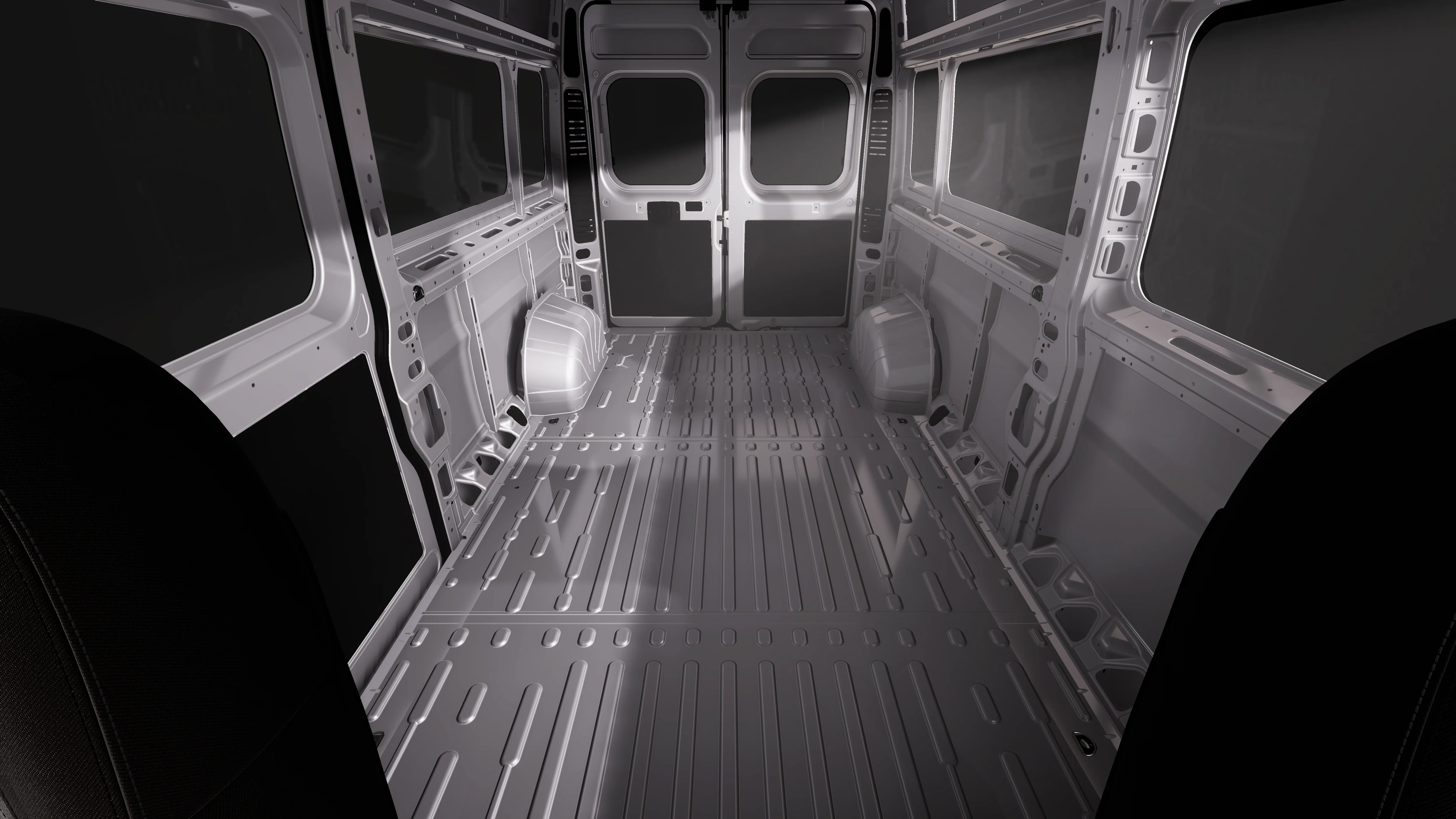 New 2026 Bright White Clear-Coat Exterior Paint RAM Tradesman image 15