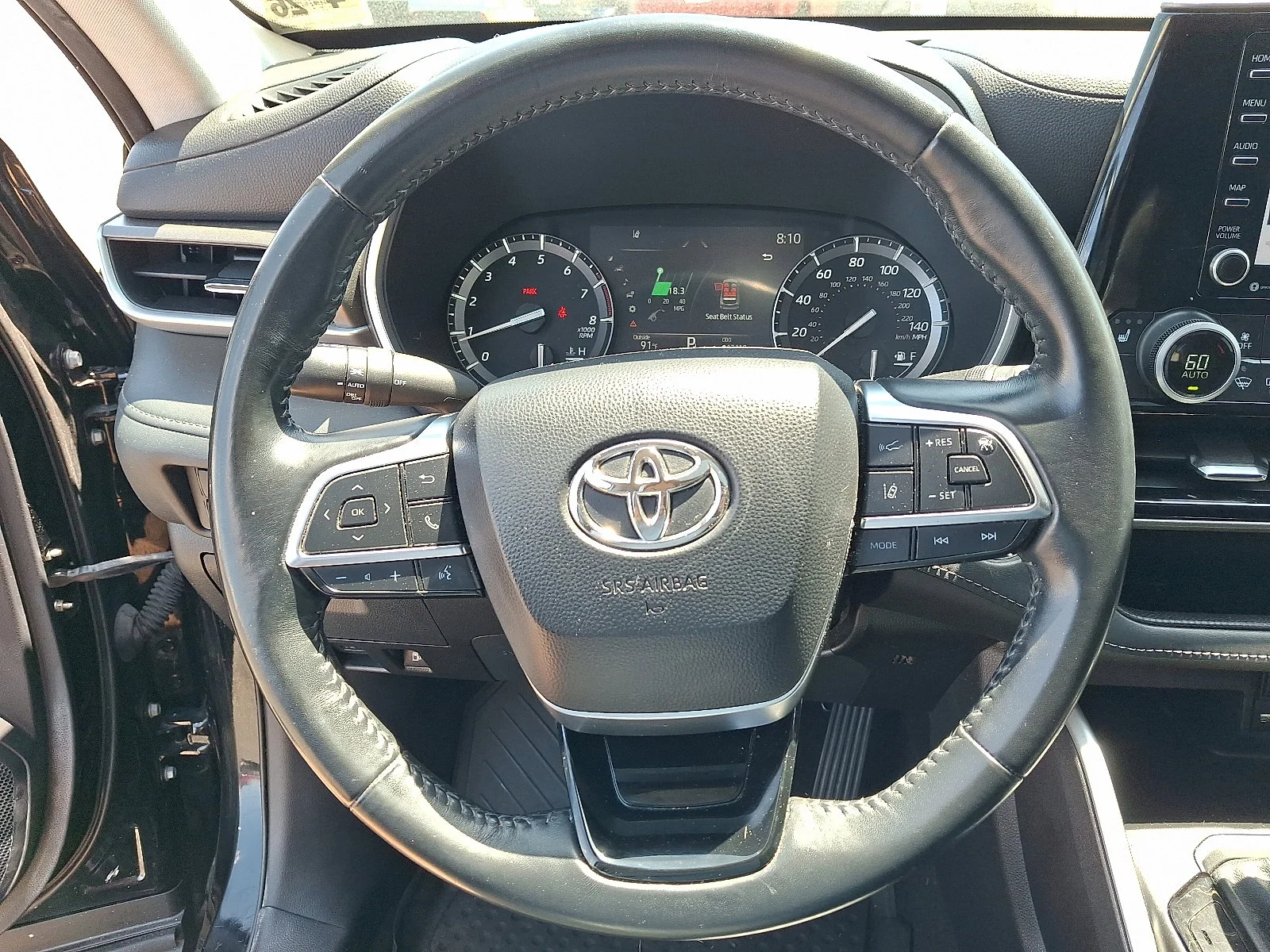 Used 2021 Midnight Black Metallic - 218 Toyota XLE image 20