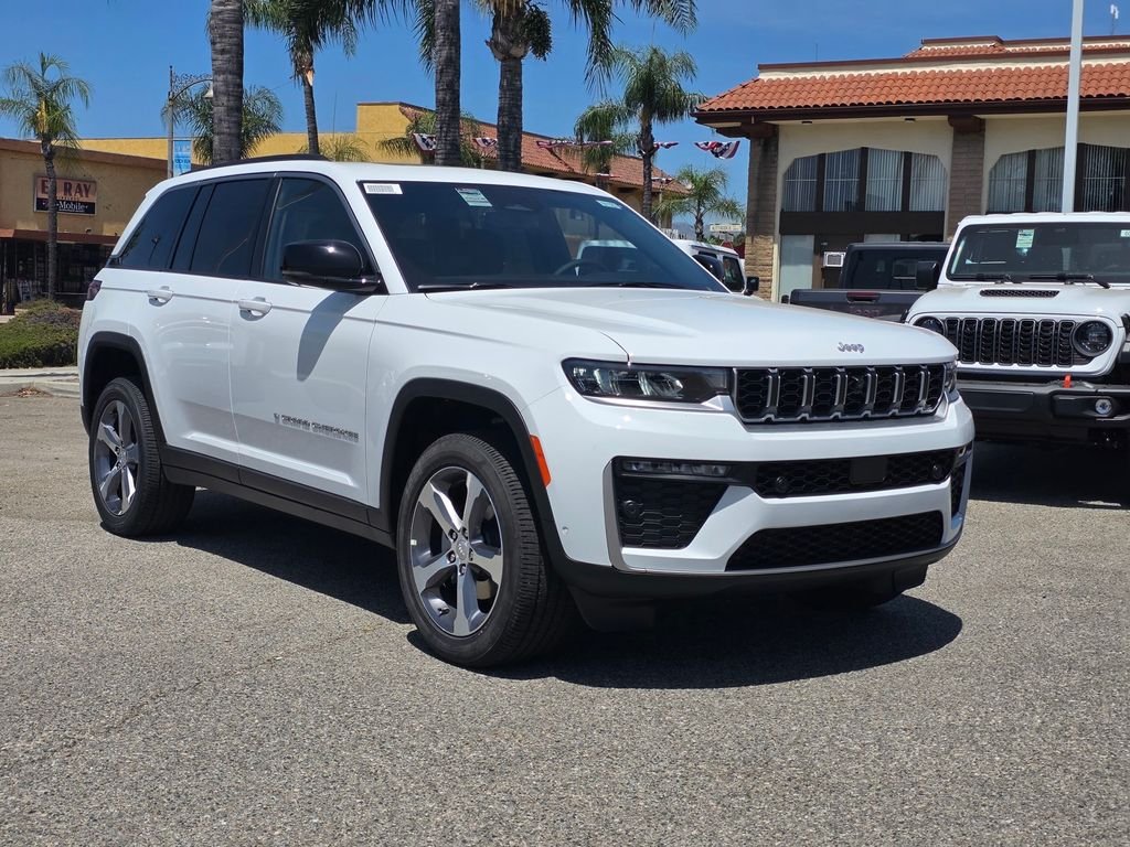 New 2026 Bright White Clear-Coat Exterior Paint Jeep Limited image 1