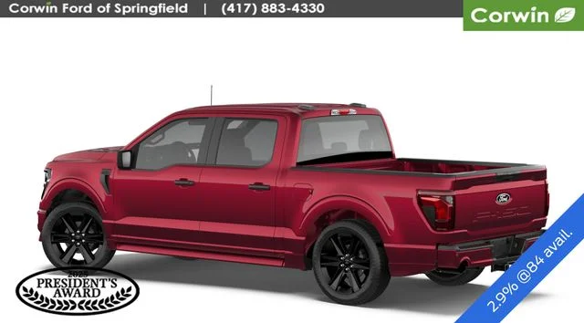 New 2026 Ruby Red Metallic Tinted Clearcoat Ford STX® image 2