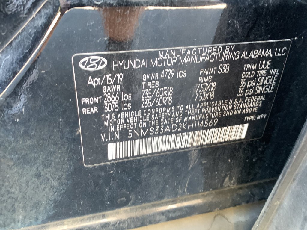 2019 Hyundai Santa Fe SEL Plus - Photo 39
