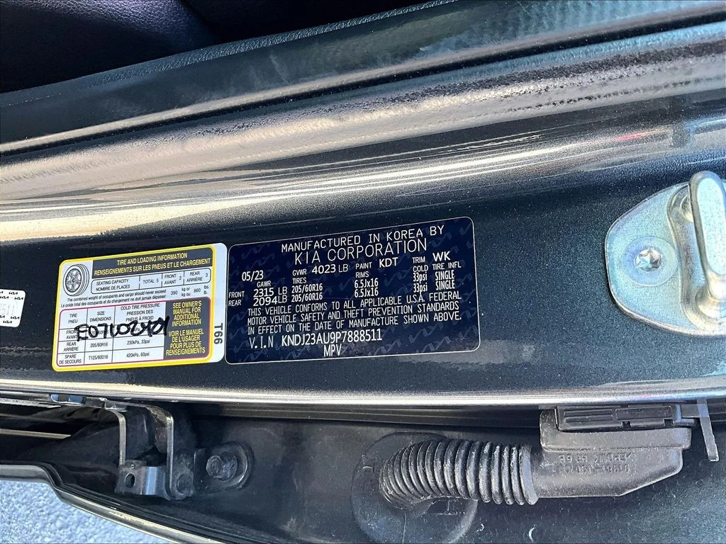 Used 2023 Gray Kia LX image 36