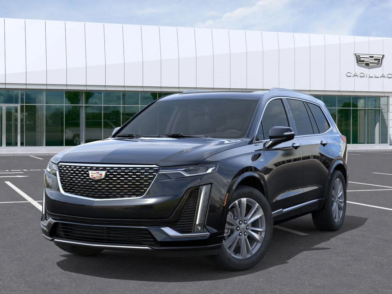 New 2025 Stellar Black Metallic Cadillac Premium Luxury image 9