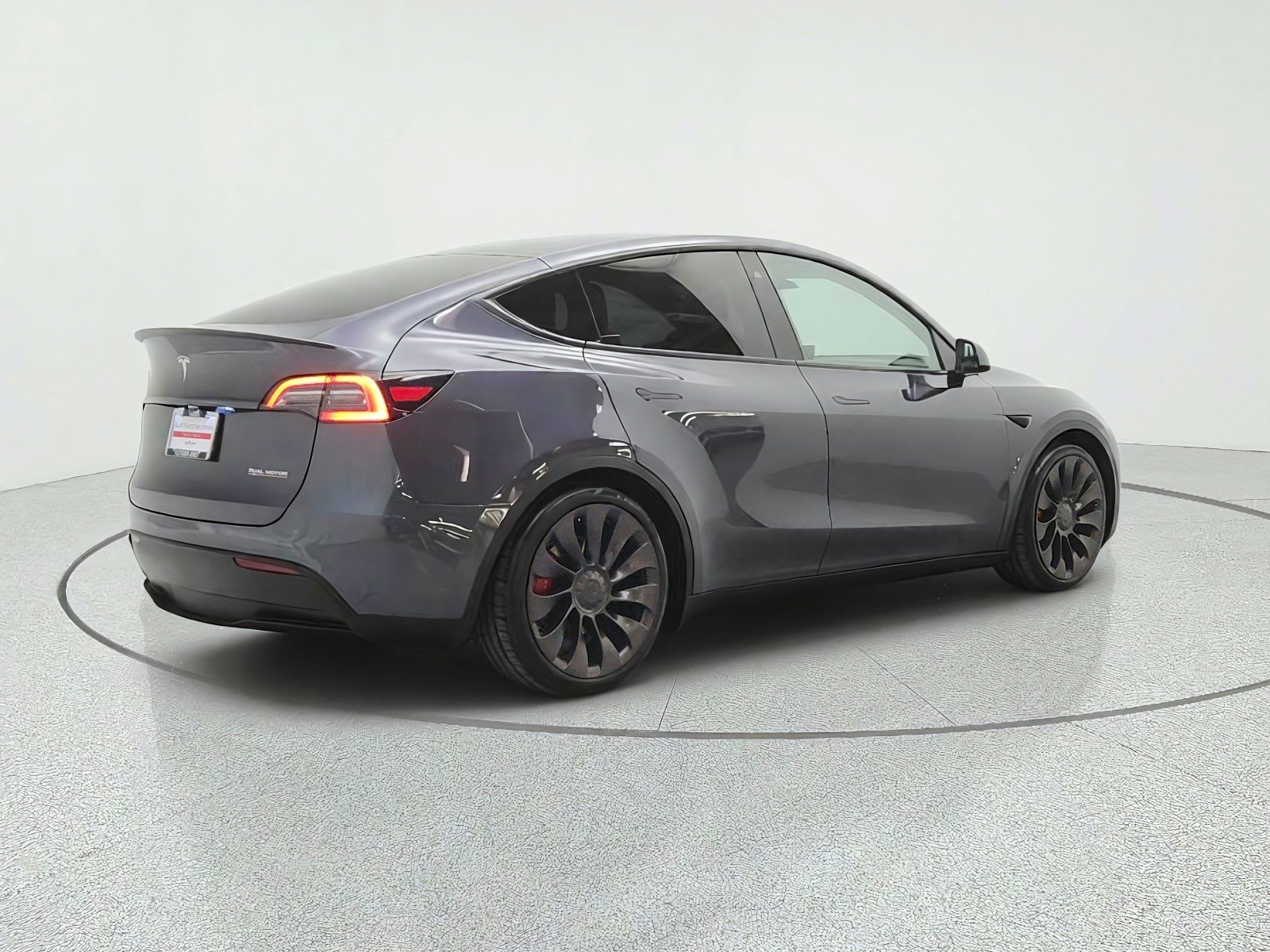 Used 2022 Midnight Silver Metallic Tesla Performance AWD image 5