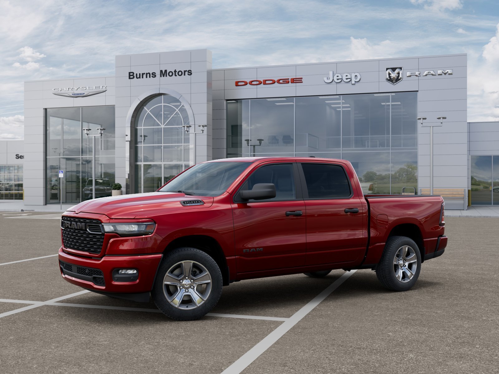 New 2026 Molten Red Pearl-Coat Exterior Paint RAM Express image 28