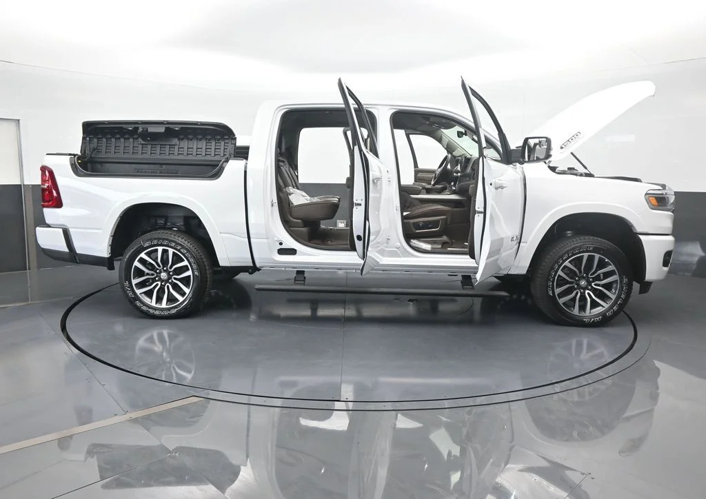 Used 2025 Bright White Clearcoat Ram Limited image 74