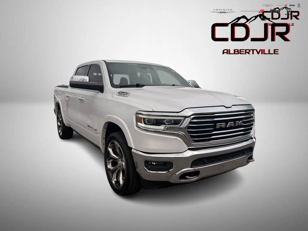 Used 2019 White Ram Laramie Longhorn image 1