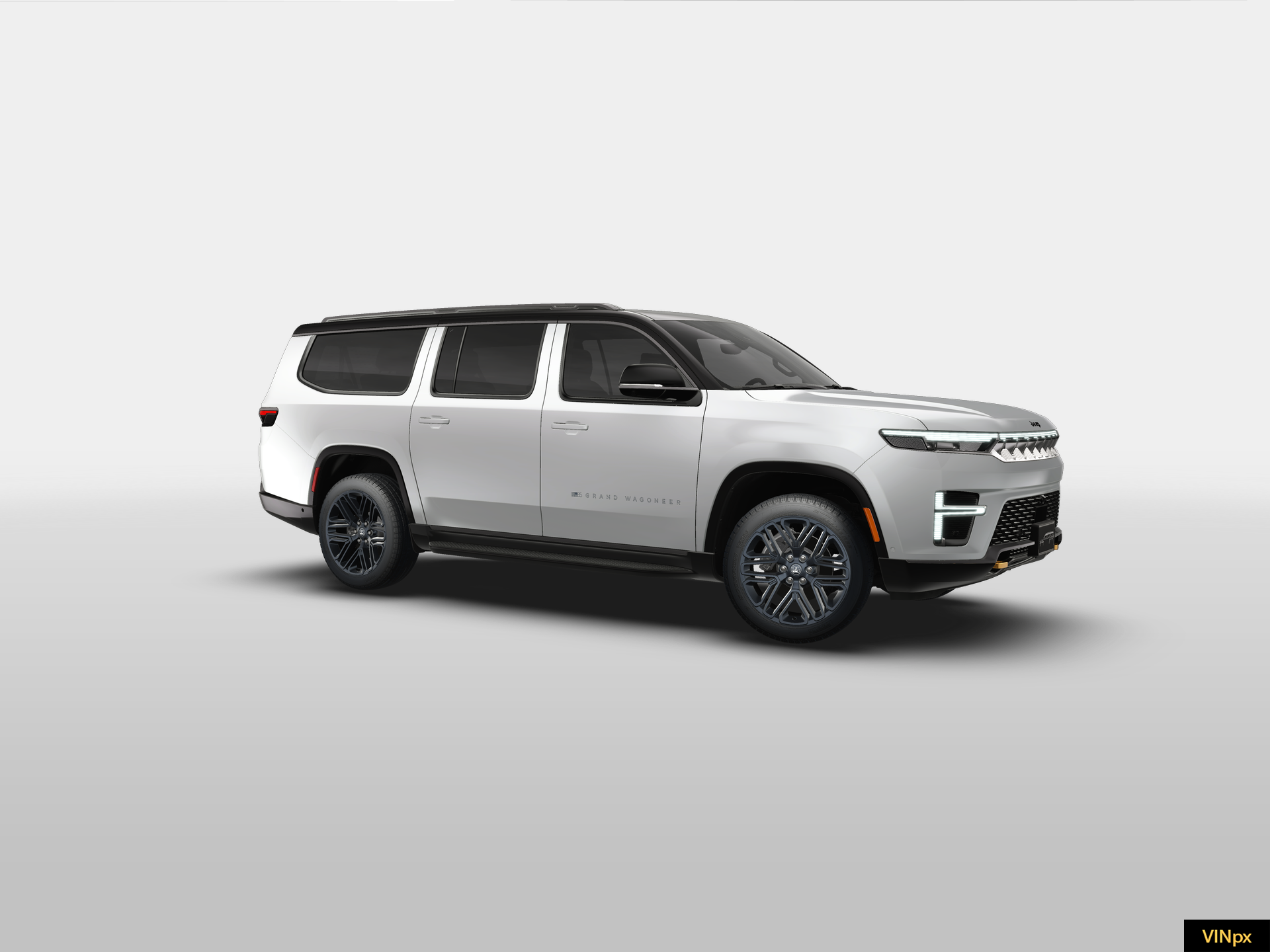 New 2026 Bright White Clear-Coat Exterior Paint Jeep Grand Wagoneer image 10