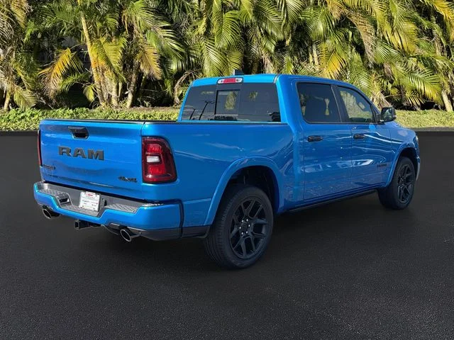 New 2026 Hydro Blue Pearl-Coat Exterior Paint RAM Laramie image 5