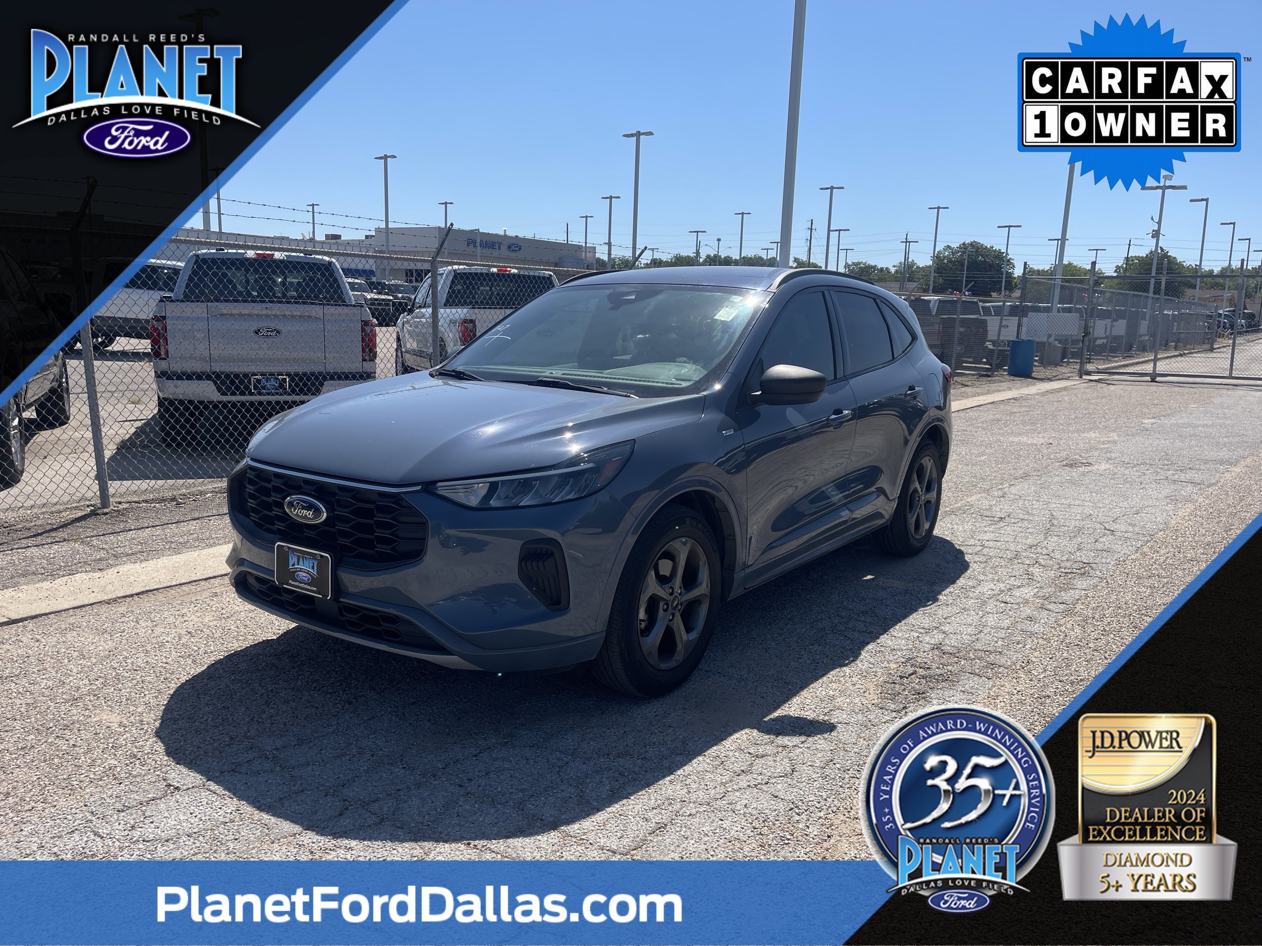 Used 2024 Vapor Blue Ford ST-Line image 1