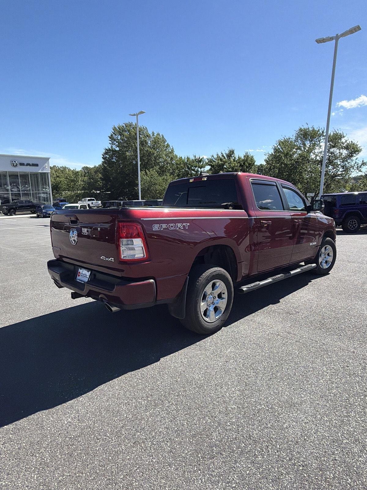 Used 2022 Delmonico Red Pearlcoat Ram Big Horn image 5