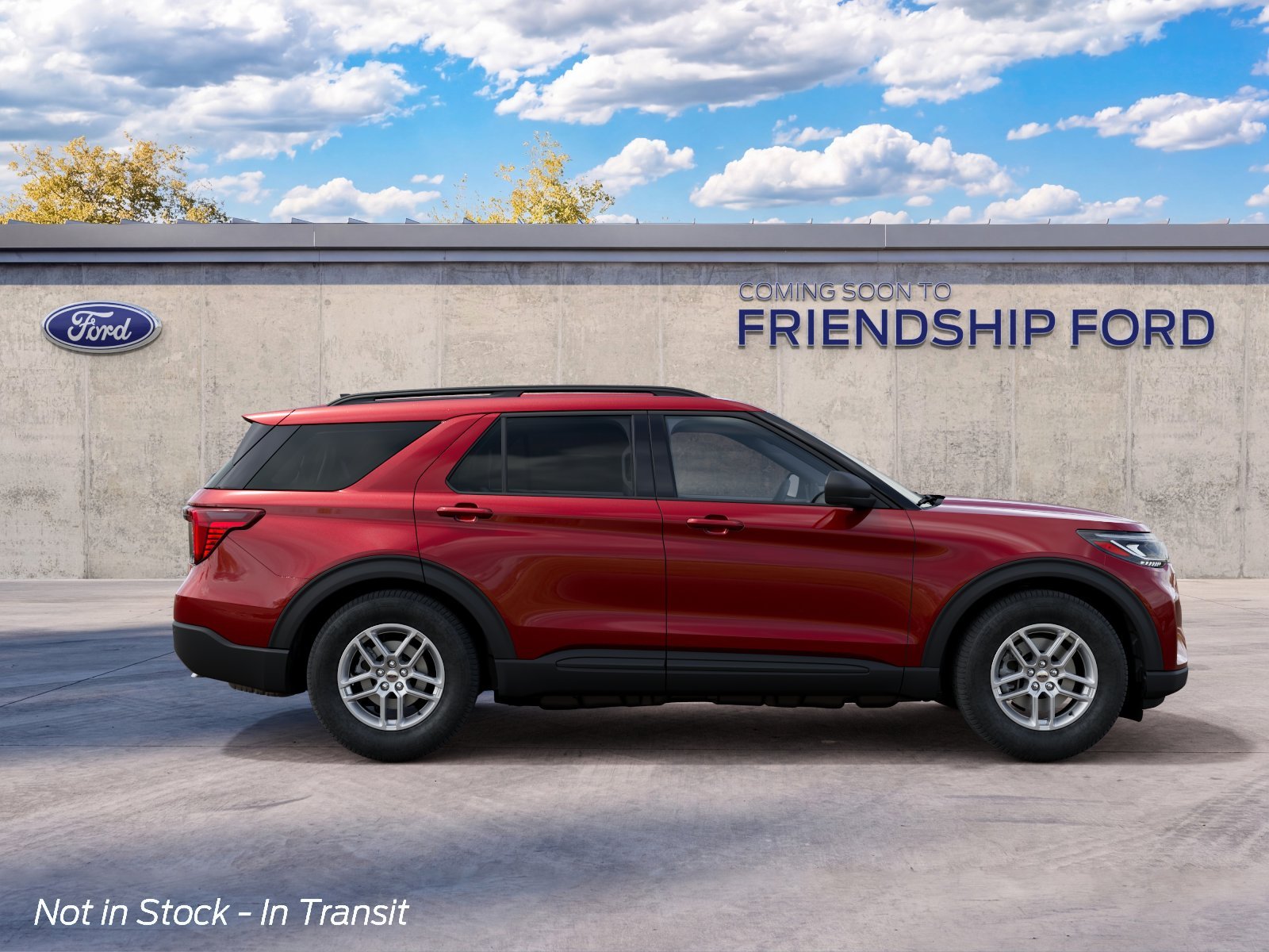New 2027 Ruby Red Metallic Tinted Clearcoat Ford Active image 5