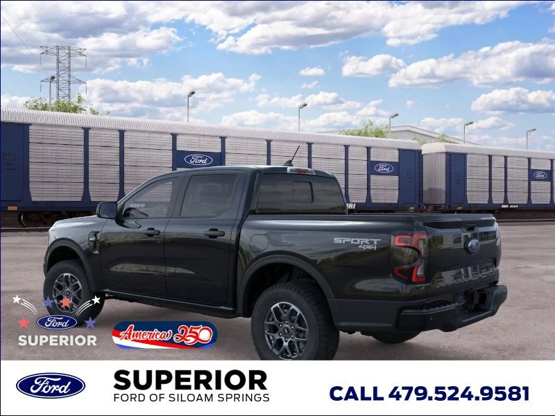 New 2026 Shadow Black Ford XLT image 4