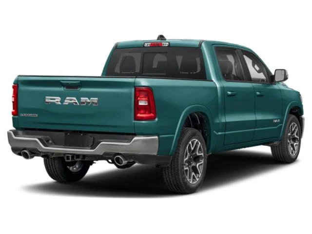 New 2026 Serrano-Green Metallic Exterior Paint RAM Laramie image 2