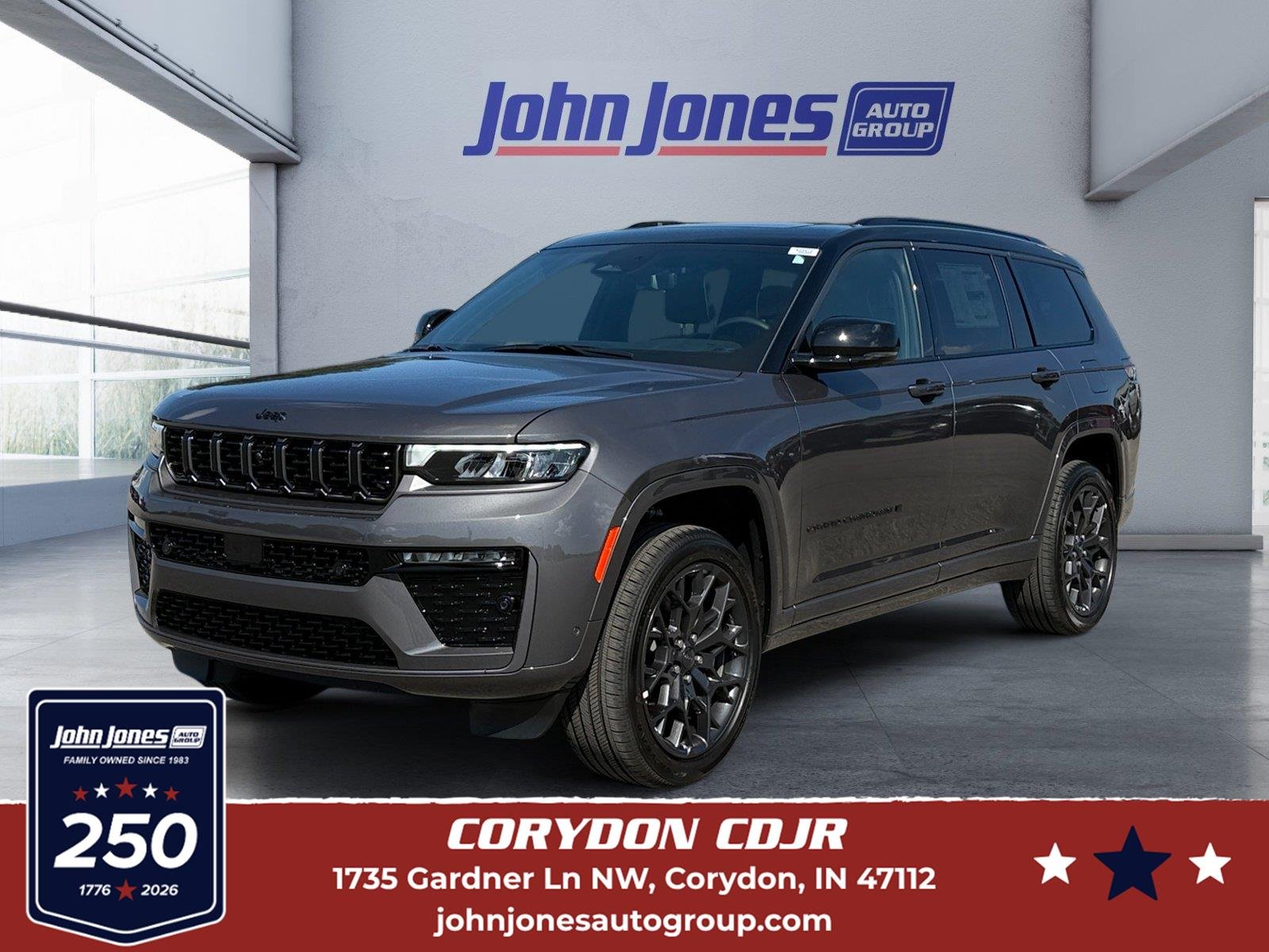 New 2026 Baltic Gray Metallic Clear-Coat Exterior Paint Jeep Summit image 1