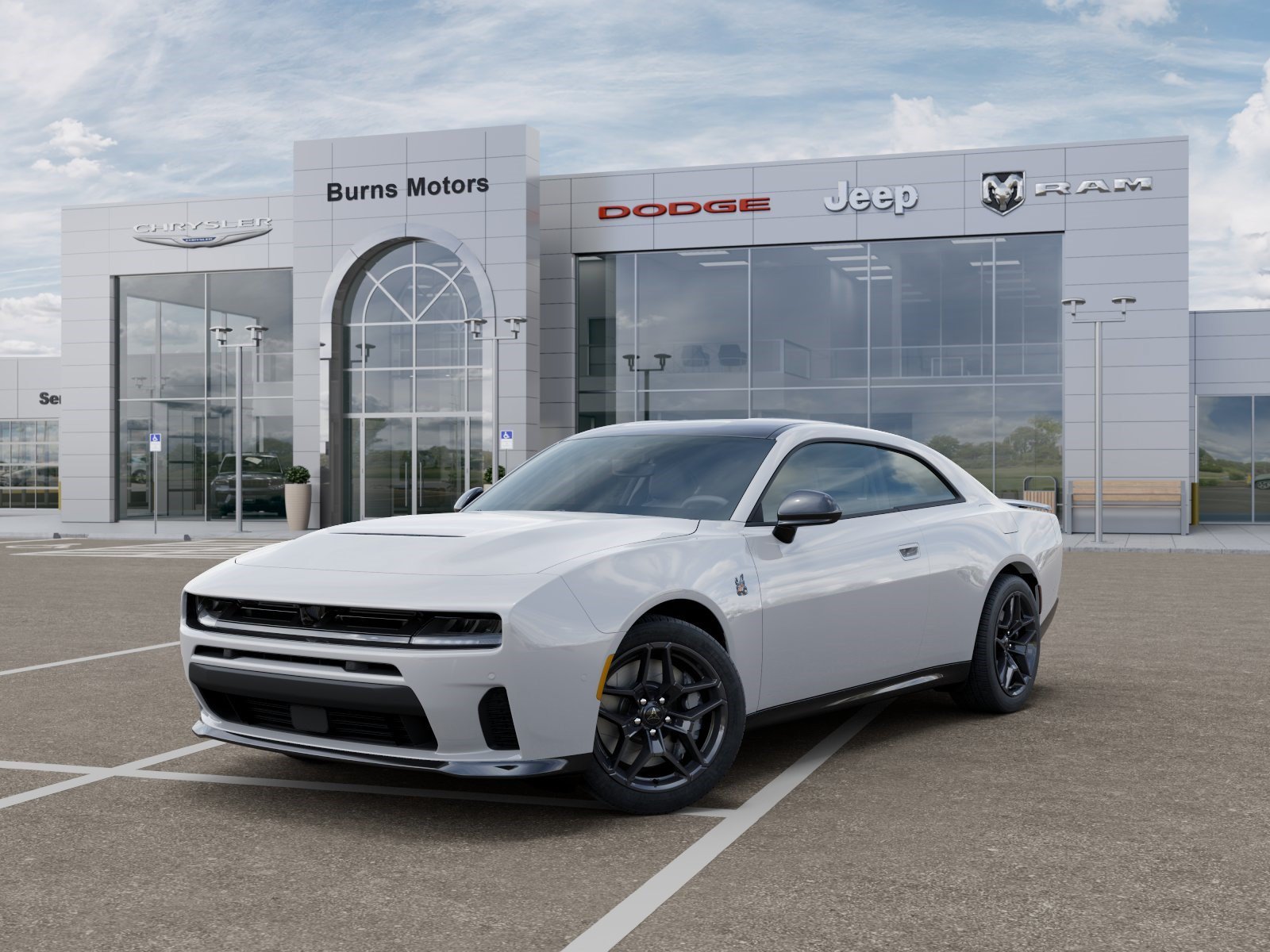 New 2026 White Knuckle Dodge Scat Pack Blacktop image 1