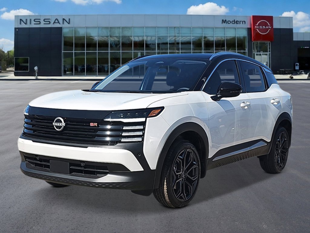New 2026 Aspen White Tricoat/Super Black Nissan SR image 1