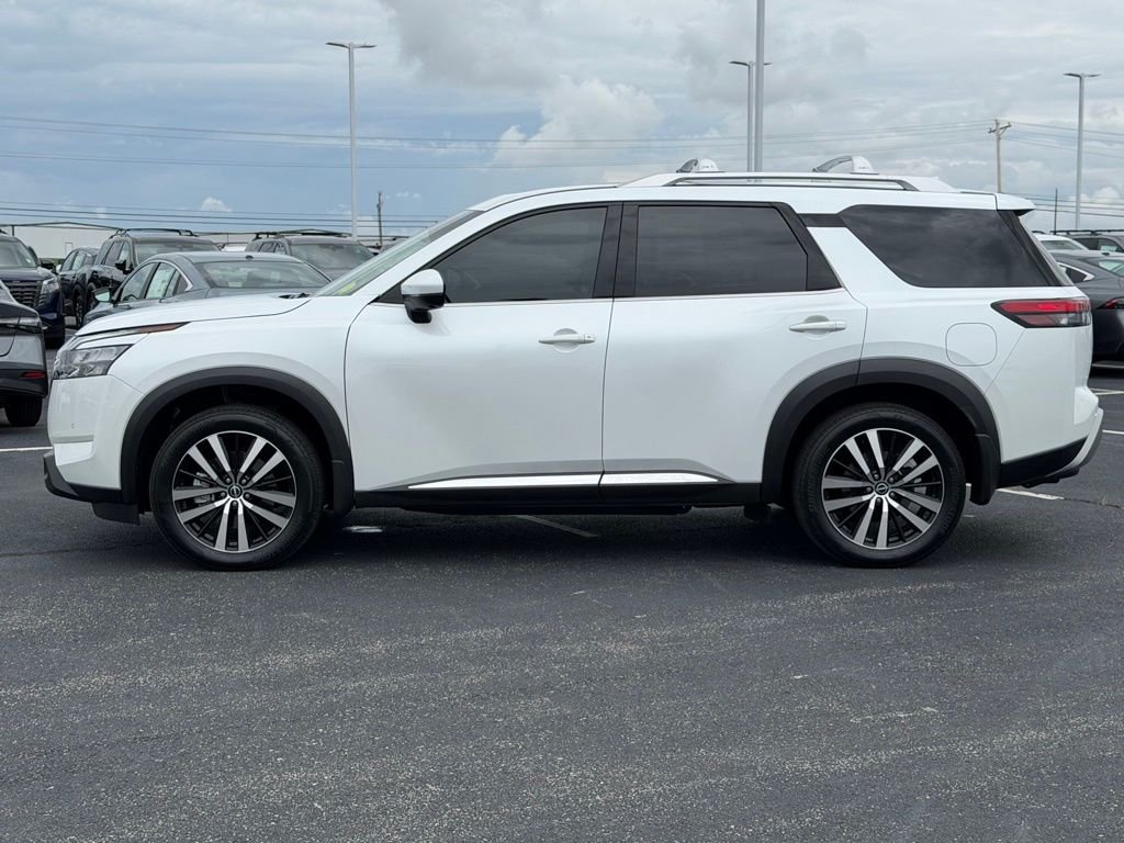 Certified Used 2025 White Nissan Platinum image 8