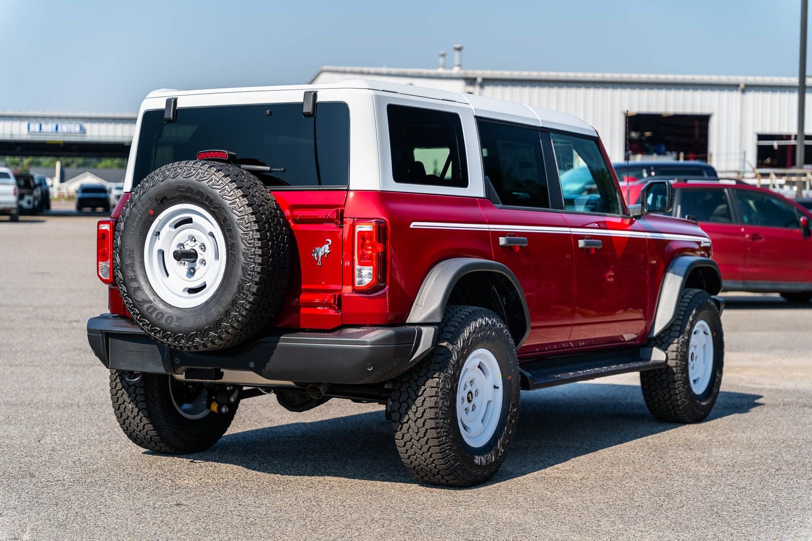 New 2026 Ruby Red Metallic Tinted Clearcoat Ford Heritage Edition image 8