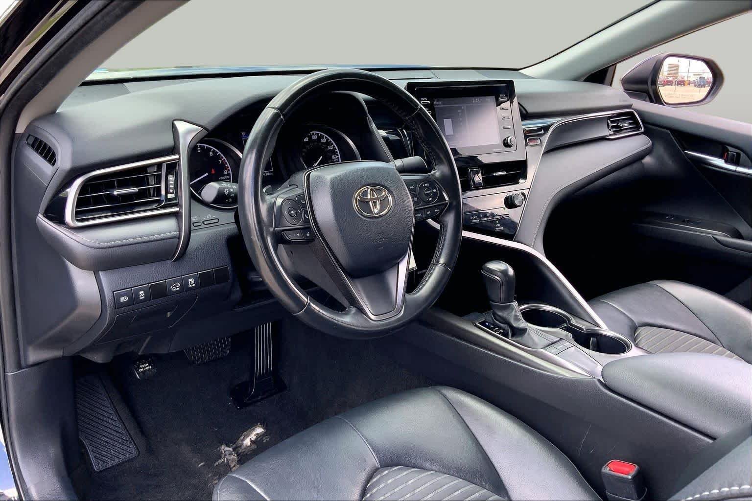 Used 2024 Midnight Black Metallic Toyota SE image 17