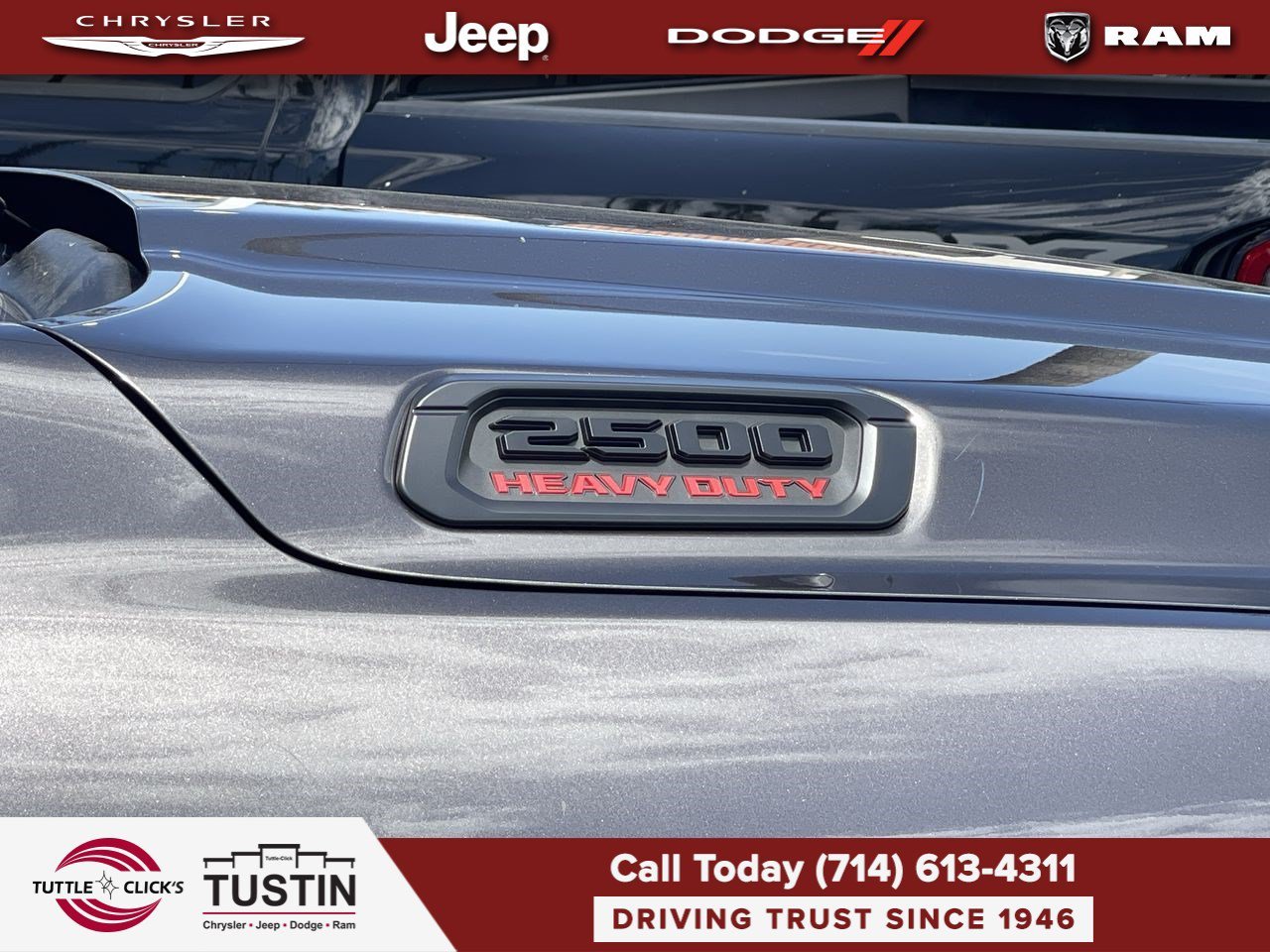 New 2026 Granite Crystal Metallic Clearcoat RAM Tradesman image 8