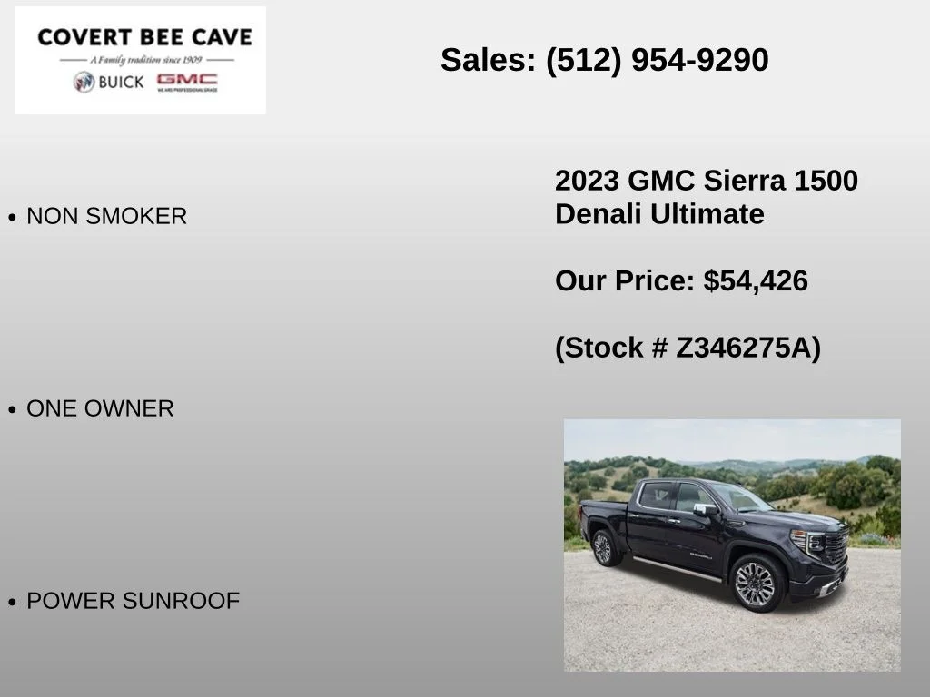 Used 2023 Silver GMC Denali Ultimate image 12