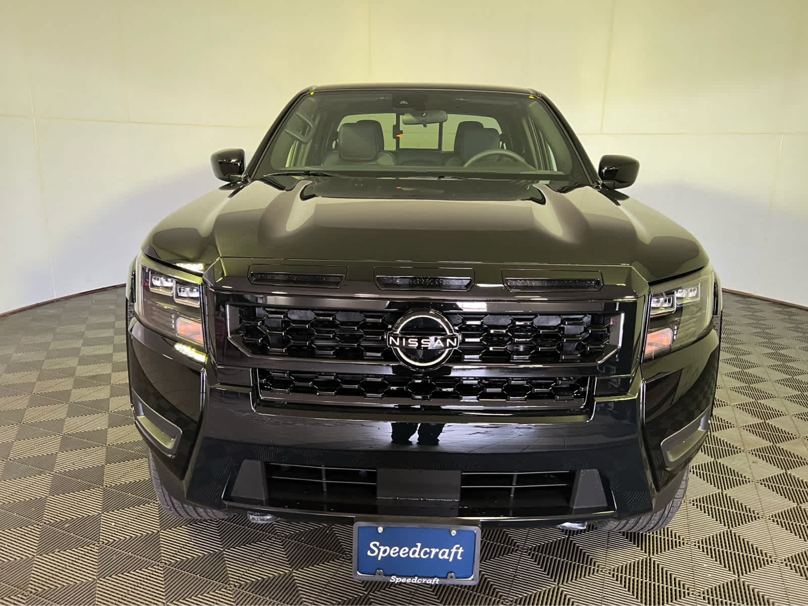 New 2026 Super Black Nissan Crew Cab SV image 2