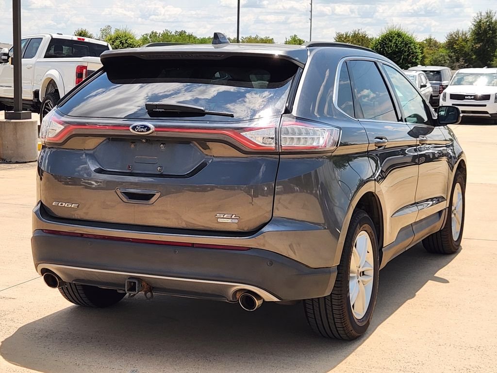 Used 2017 Magnetic Metallic Ford SEL image 8