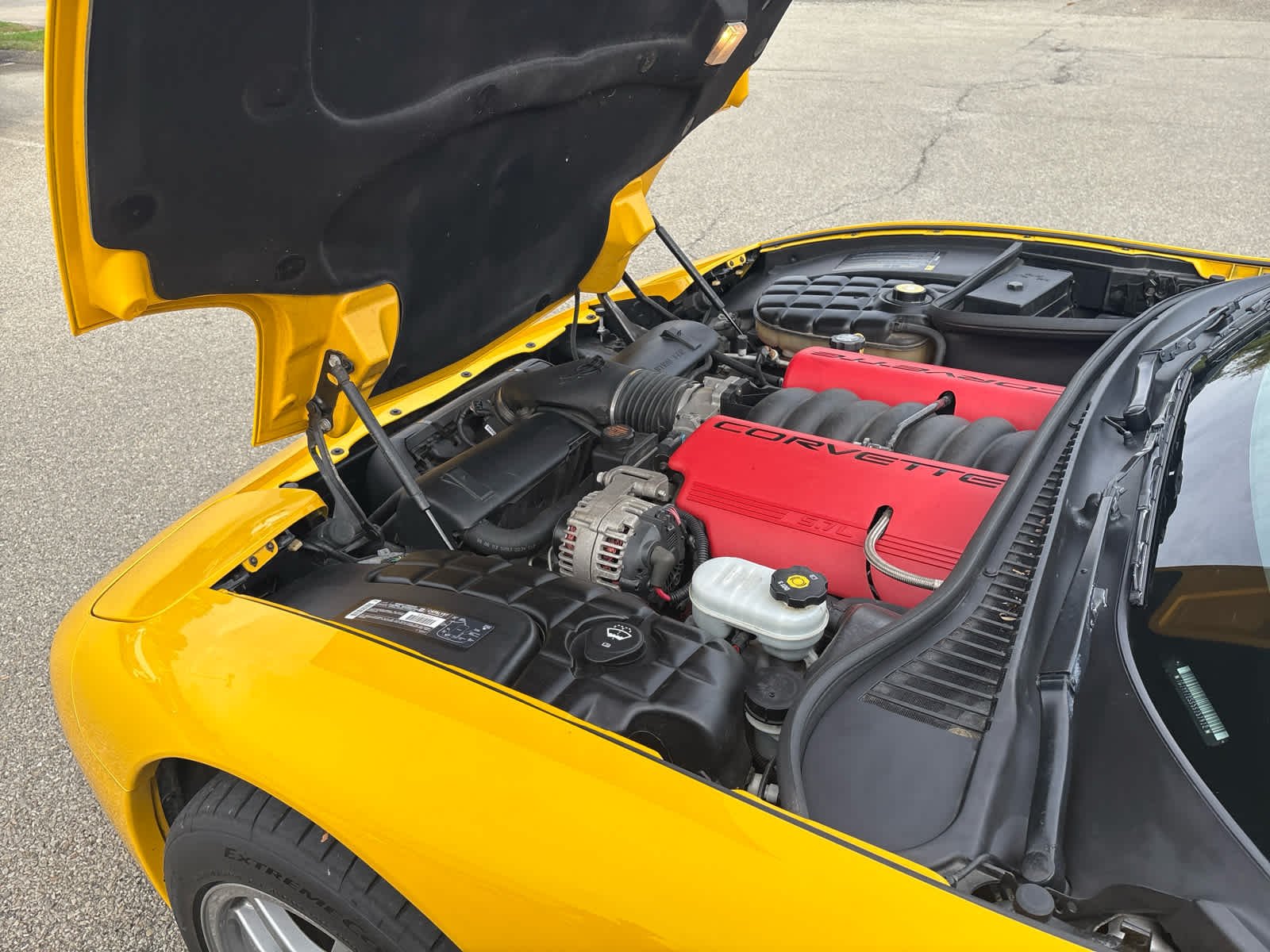 Used 2003 Millenium Yellow Chevrolet Z06 image 12