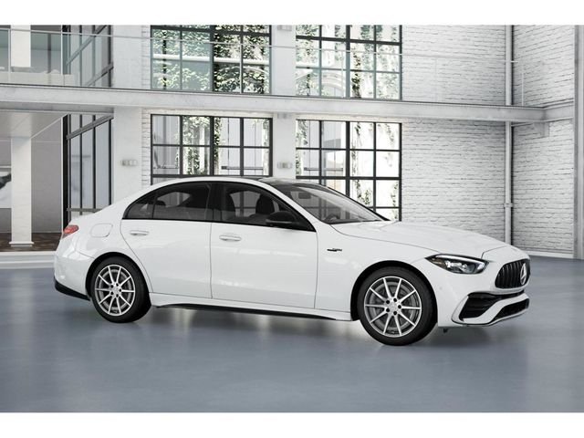 New 2026 Polar White Mercedes-Benz AMG® C 43 4MATIC® Sedan image 13