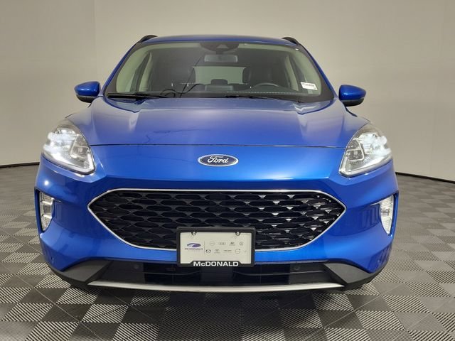 Used 2020 Blue Ford Titanium image 8