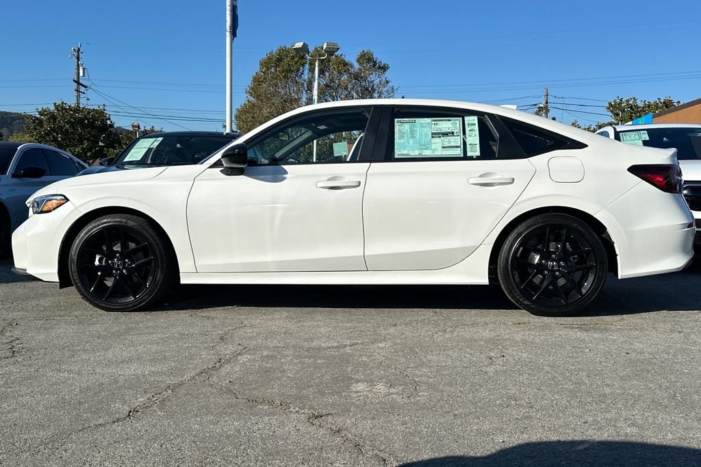 New 2025 Platinum White Pearl Honda Sport image 7