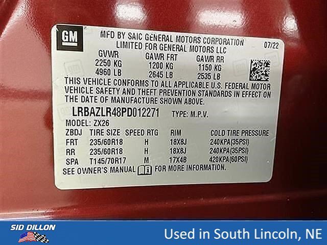 Used 2023 Cinnabar Metallic Buick Preferred image 14