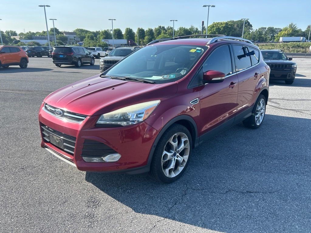 Used 2016 Red Ford Titanium image 2