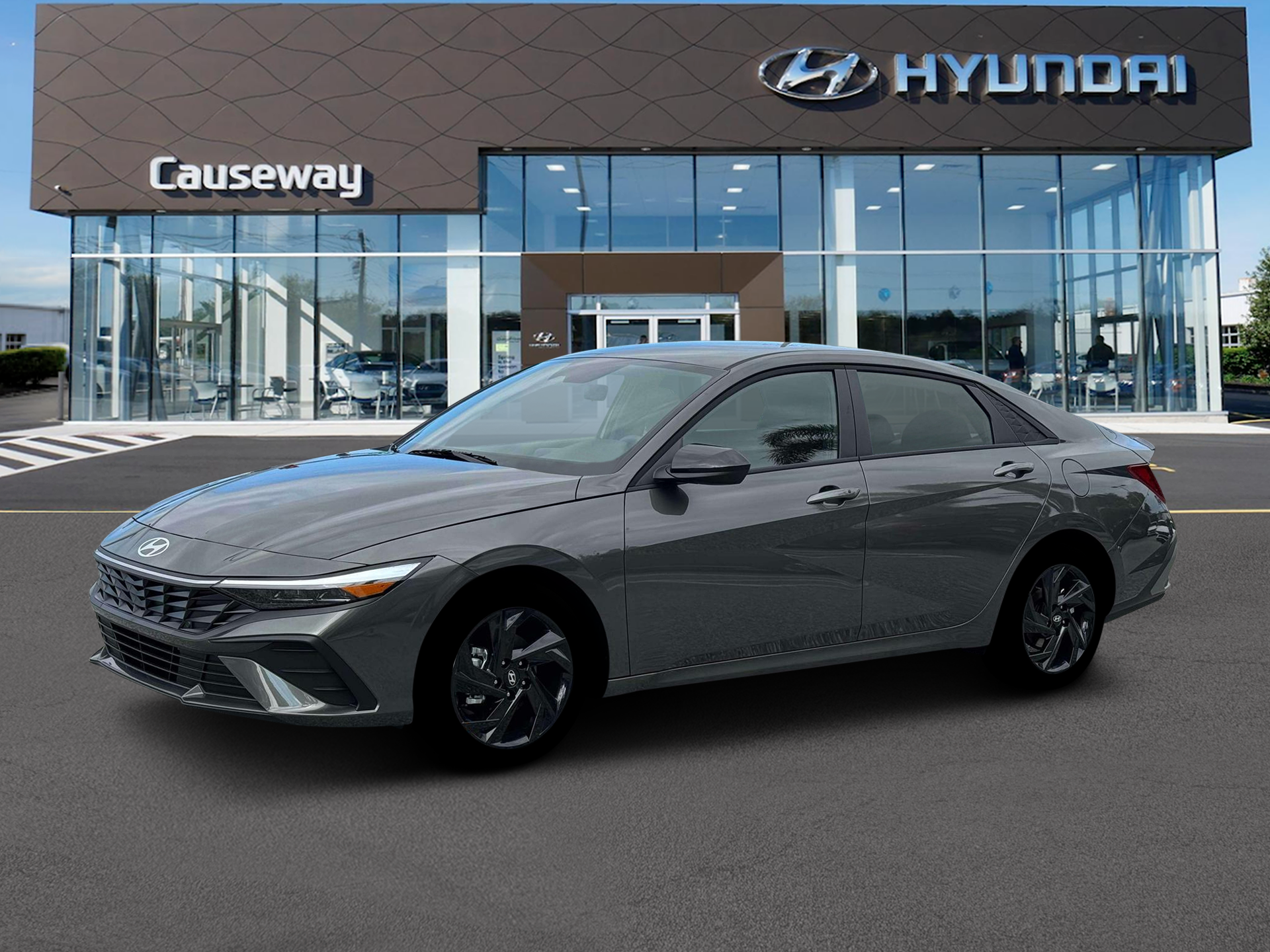 New 2026 Gray Hyundai SEL Sport image 2