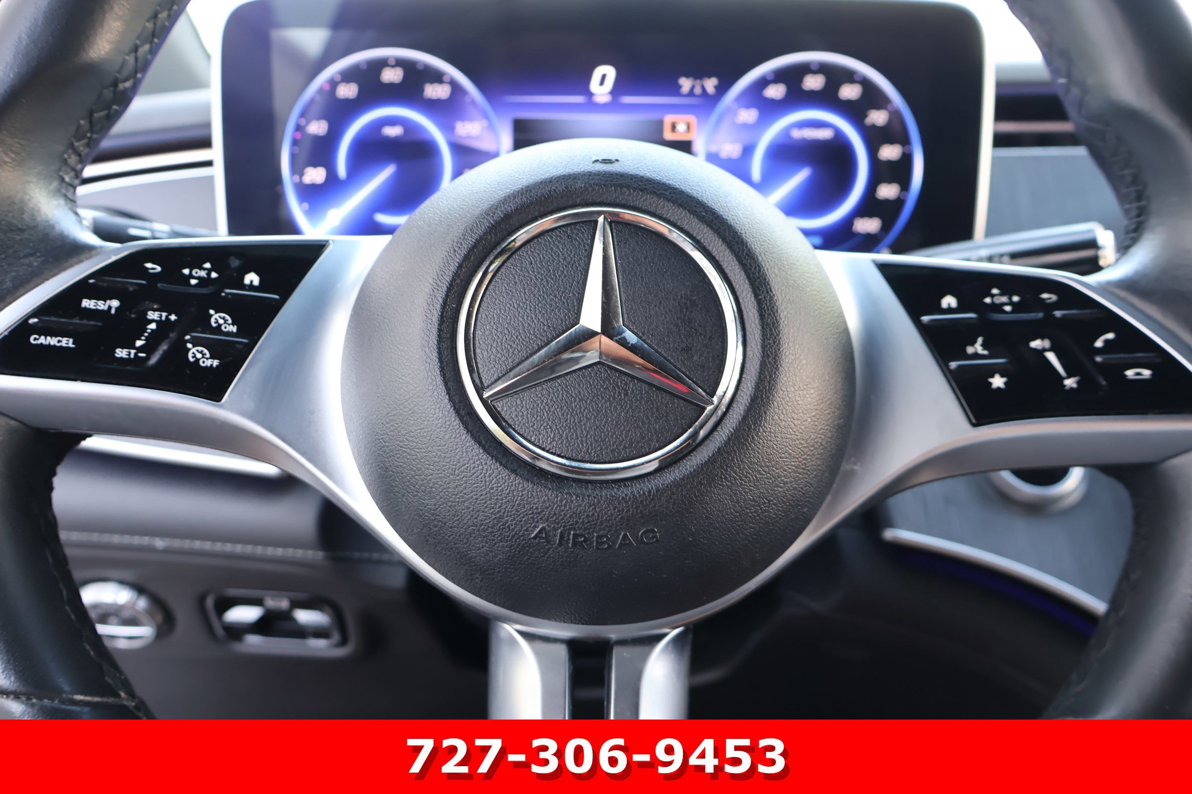 Certified Used 2023 MANUFAKTUR Diamond White Metallic Mercedes-Benz EQE 350 image 25