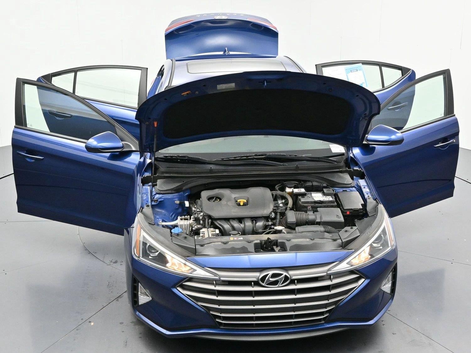 Used 2020 Lakeside Blue Hyundai Value Edition image 44