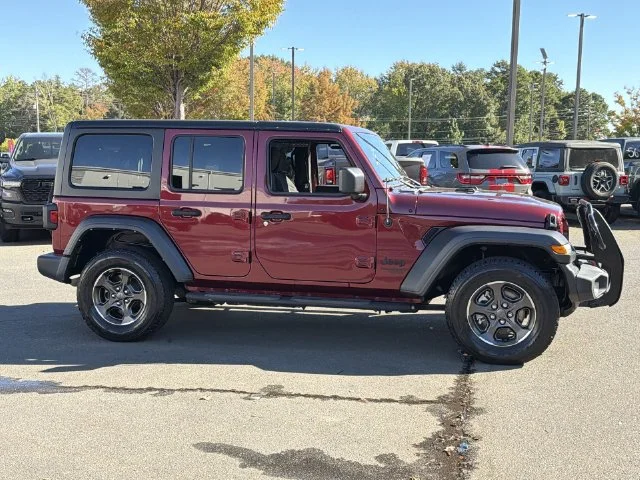 Used 2021 Red Jeep Unlimited Sport S image 13