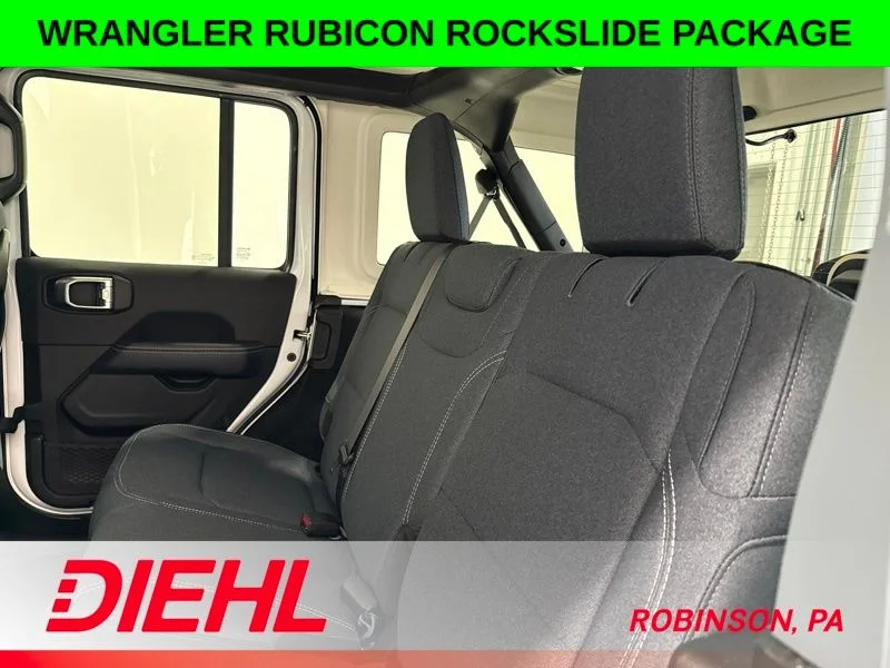 New 2026 Bright White Clearcoat Jeep Rubicon image 16