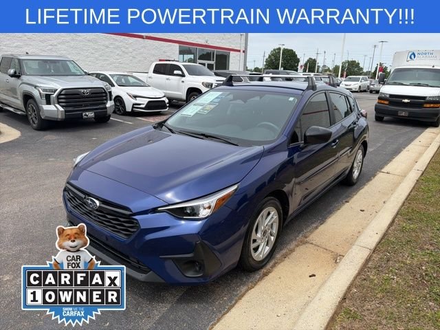 Used 2024 Blue Subaru Base image 3
