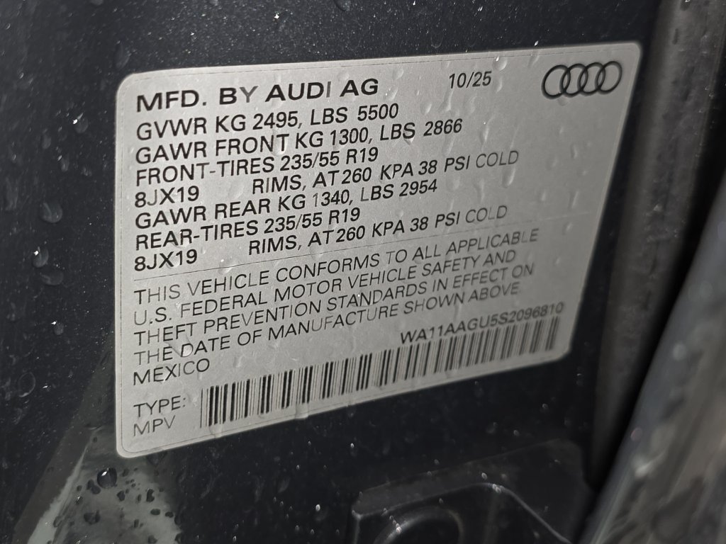 Used 2025 Gray Audi 2.0T Premium image 36