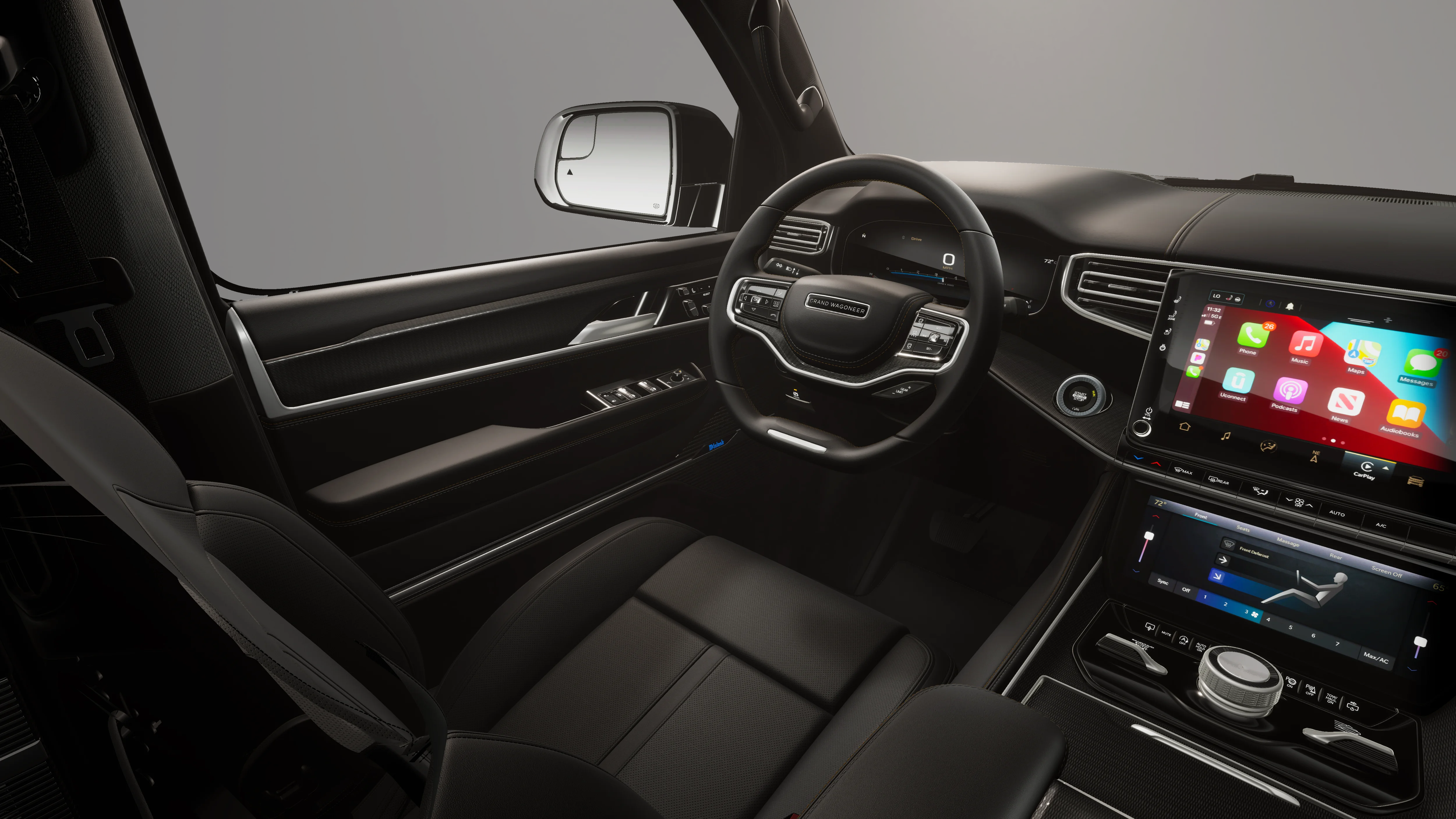 New 2026 Fathom Blue Pearl-Coat Exterior Paint (Late Availability) Jeep Grand Wagoneer image 20