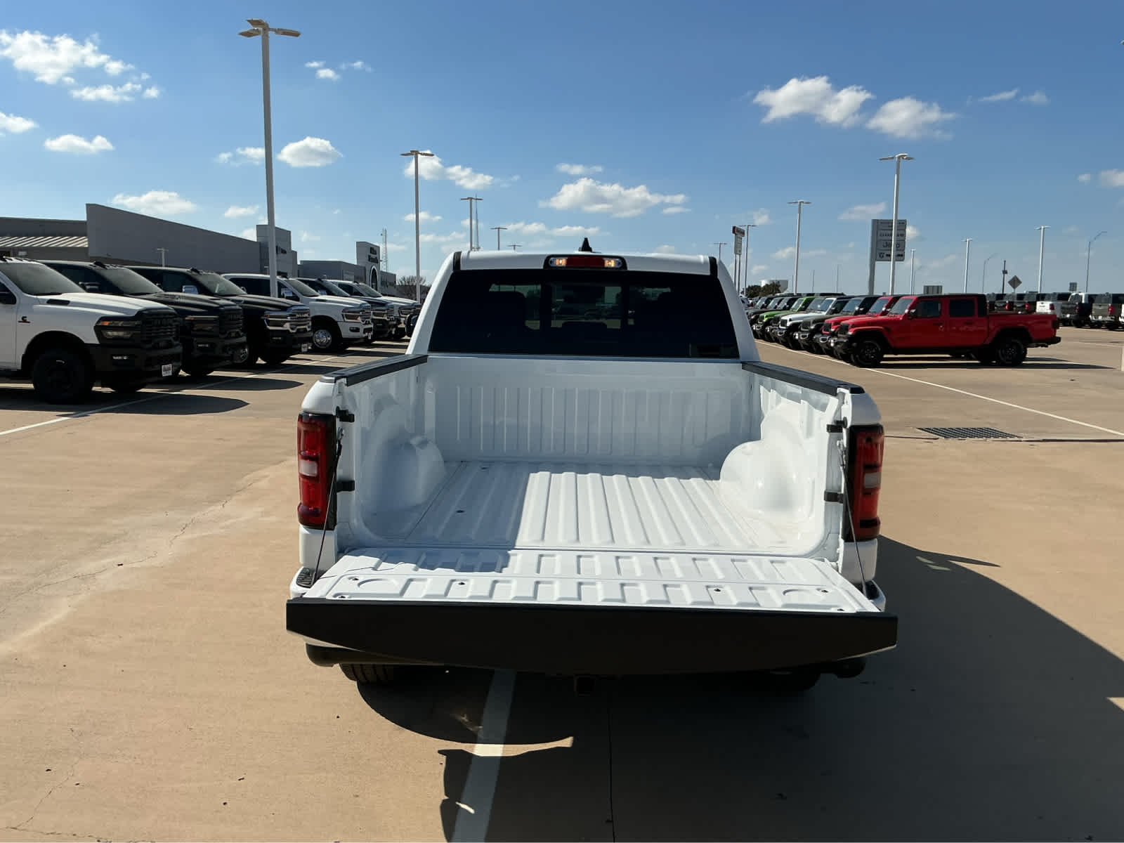 New 2026 Bright White Clearcoat RAM Lone Star image 10