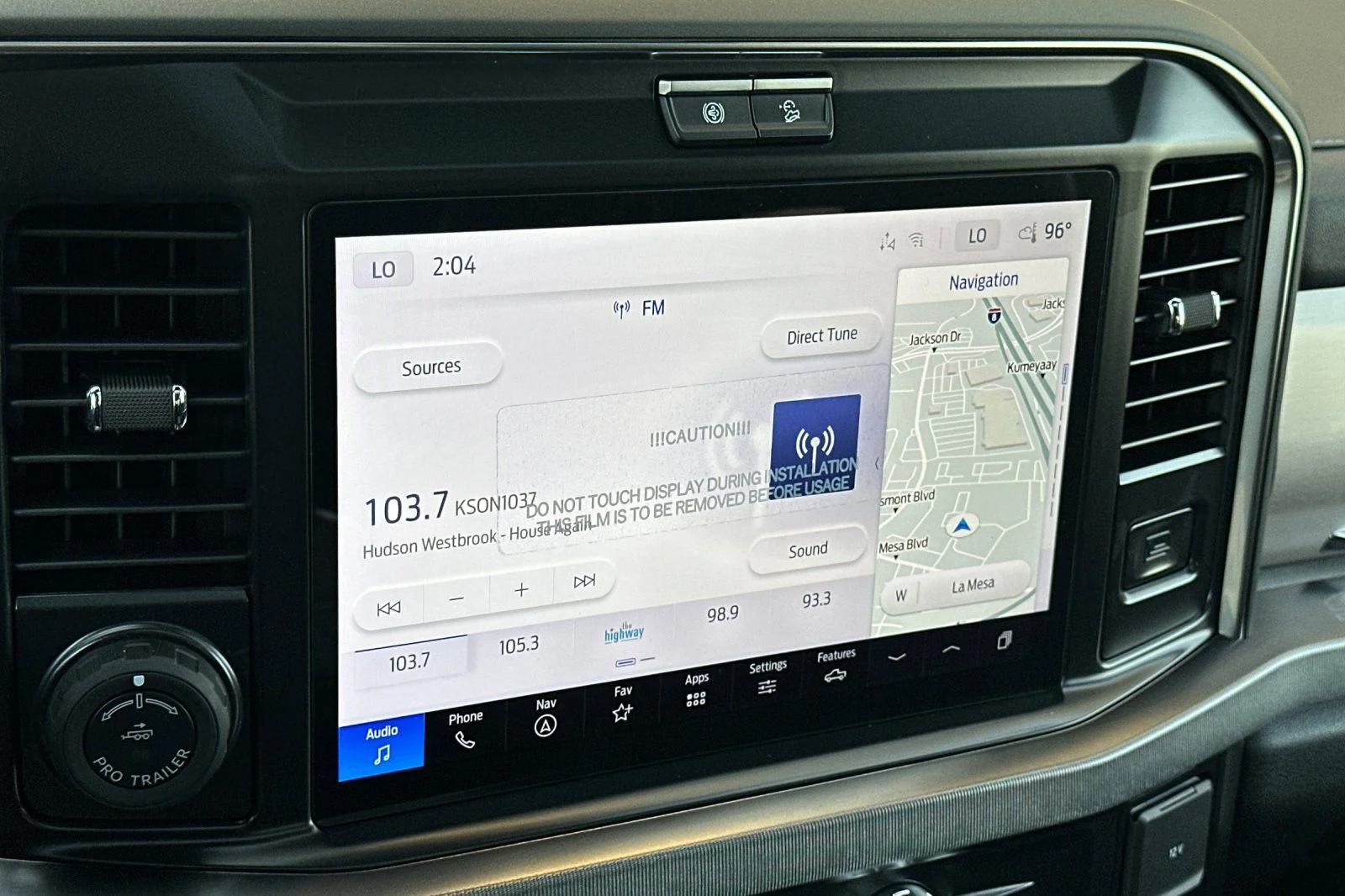 New 2026 Glacier Gray Metallic Tri-Coat Ford F-350® Platinum® image 16