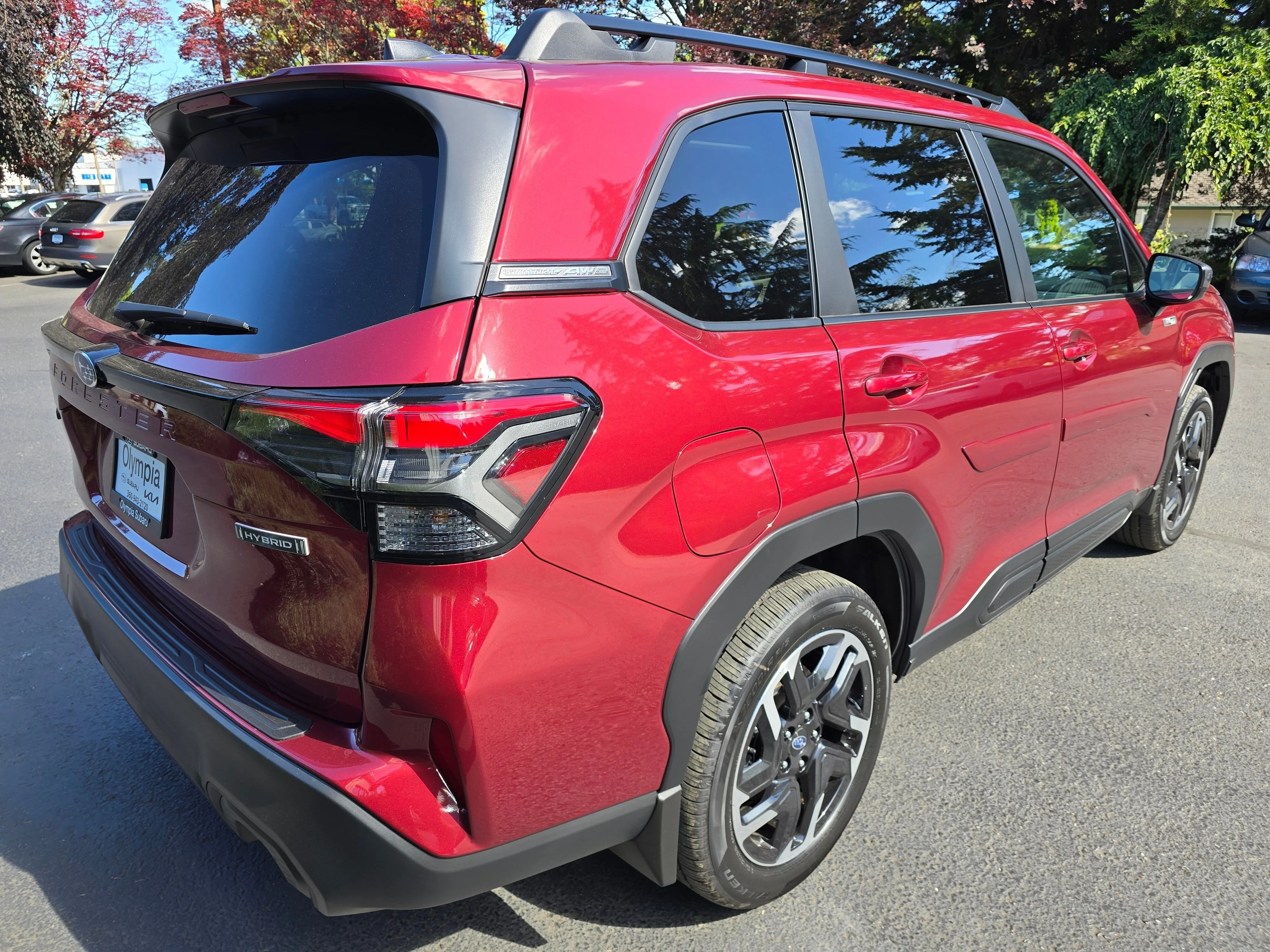 New 2026 CRIMSON RED PEARL Subaru Premium Hybrid image 4
