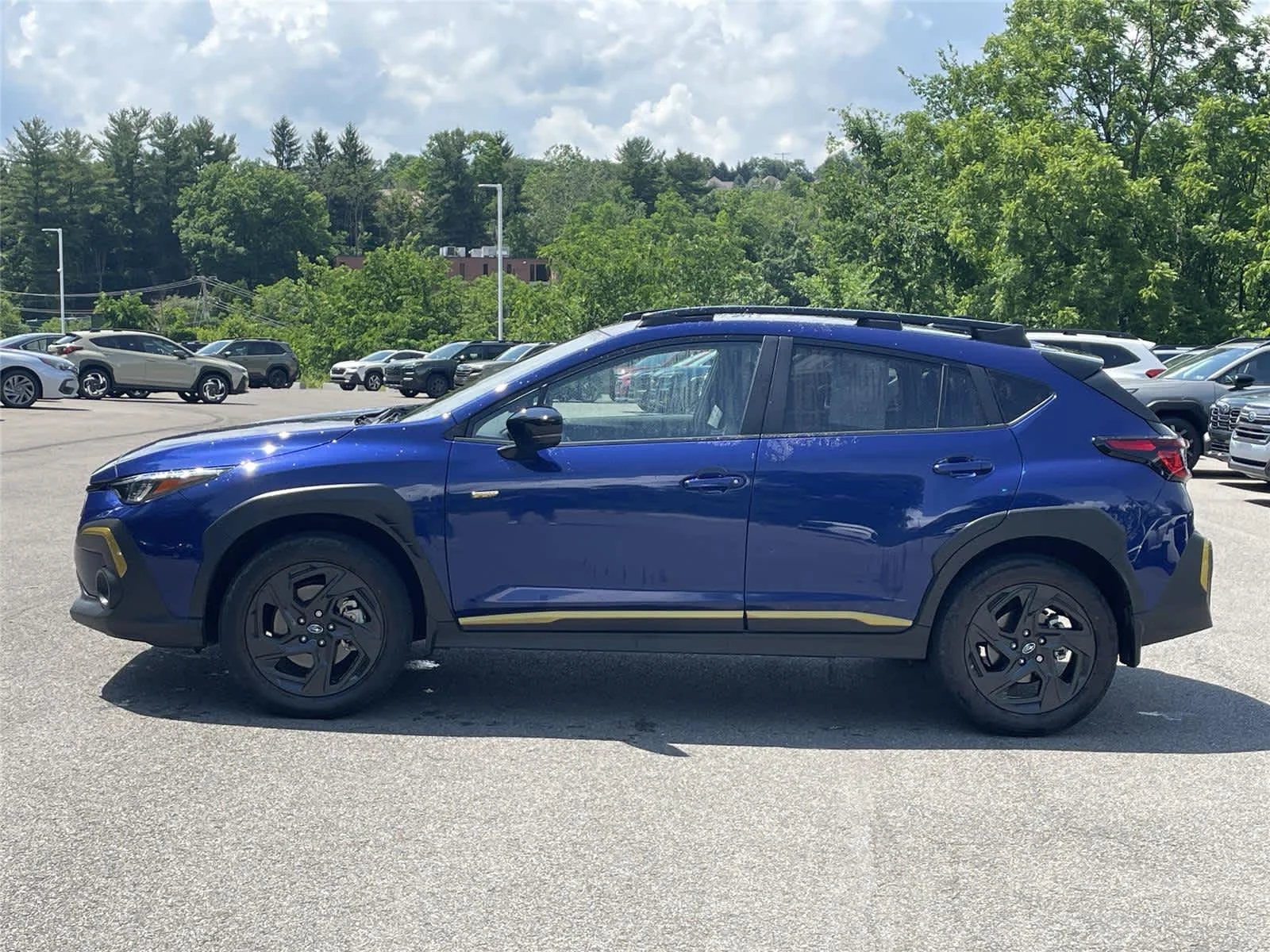 Certified Used 2024 Sapphire Blue Pearl Subaru Sport image 2