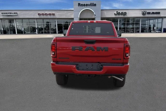 New 2027 Molten Red Pearl-Coat Exterior Paint RAM Big Horn image 4