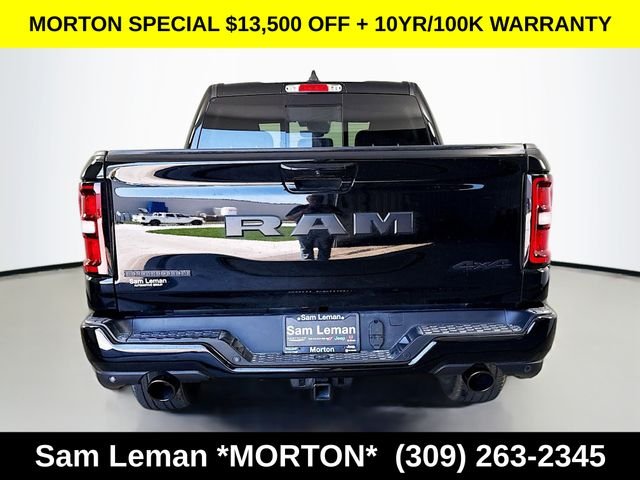 New 2026 Diamond Black Crystal Pearl-Coat Exterior Paint Ram Big Horn/Lone Star image 6