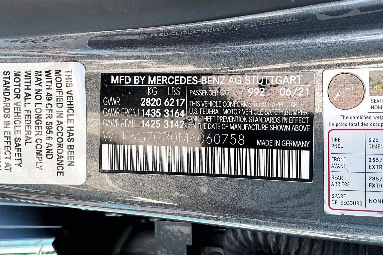 Used 2021 Selenite Grey Mercedes-Benz S 580 image 32