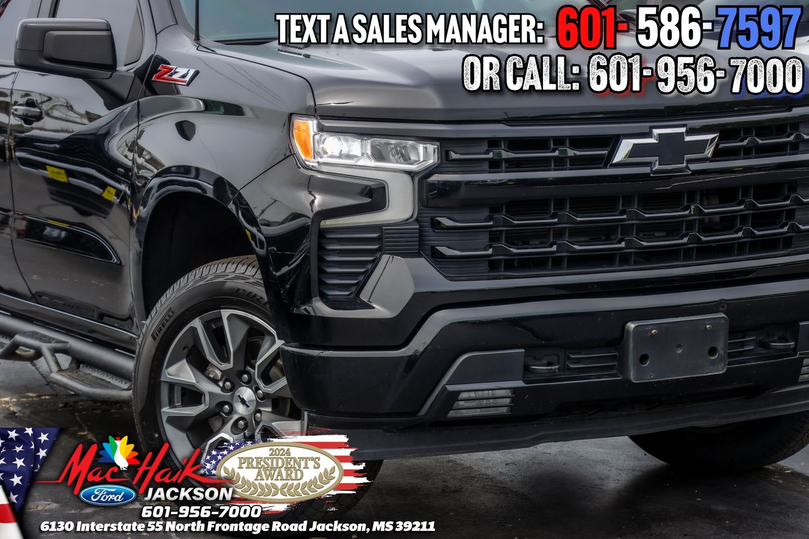 Certified Used 2023 Black Chevrolet RST image 2
